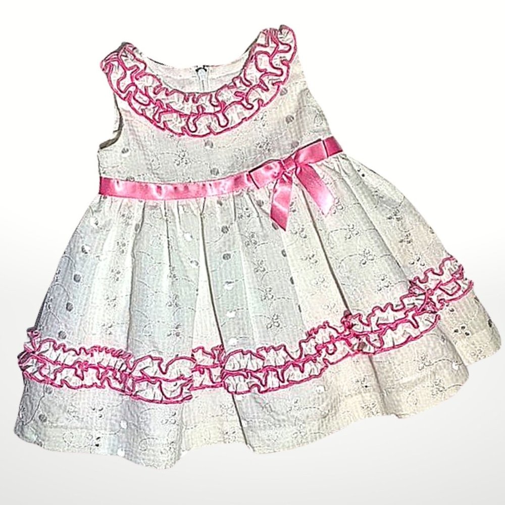 NWOT Sleeveless Bonnie Baby Dress 3-6M